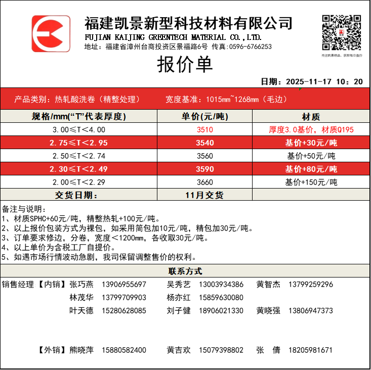 福建凱景新型科技材料有限公司